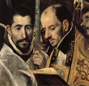 El Greco Details of The Burial of Count Orgaz Germany oil painting reproduction
